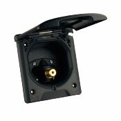 PRISE RACCORDEMENT EAU DE VILLE 130x145mm - NOIR