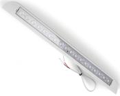 Luminaire extérieur LED, blanc, IP67, 3000K, 18 LED, longueur : 480 mm