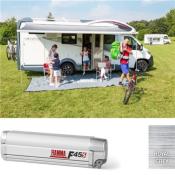 STORE CASSETTE FIAMMA F45S - 260cm - Boitier TITANIUM - Toile ROYAL GREY