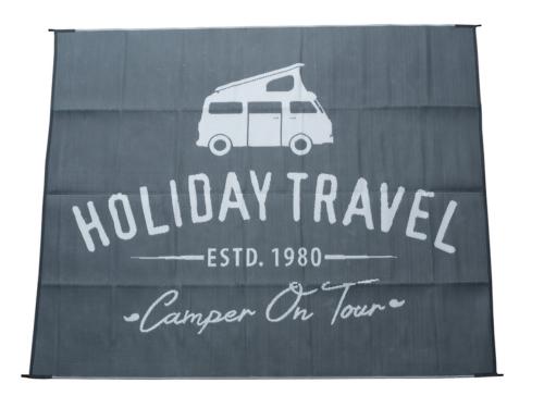 TAPIS DE SOL en POLYPROPYLENE 400g/M² HOLIDAY TRAVEL - 390 x 250cm 