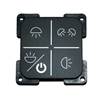 BOUTON ECLAIRAGE 4 VOIES PRESTO