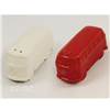 LOT SALIERE/POIVRIERE VW BLANC ET ROUGE