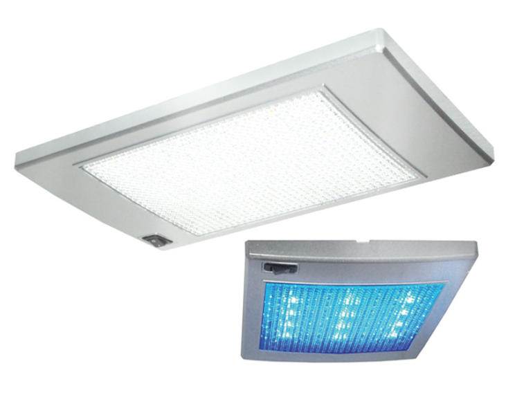 PLAFONNIER PLAT SLIMLITE 84 LED /12V - 185x111x h12 mm