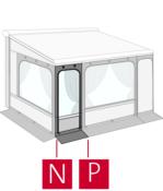 EXTENSION 70 CM PAROI FRONTALE PRIVACY ROOM POUR F65/F80
