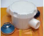 SIPHON type A DOUBLE RACCORDEMENT - Dometic AC 557 - Ø37mm- TUYAU Ø25mm