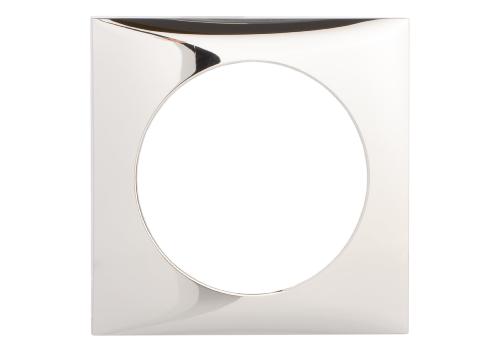 CADRE DE FINITION SIMPLE BERKER INTEGRO CHROME BRILLANT