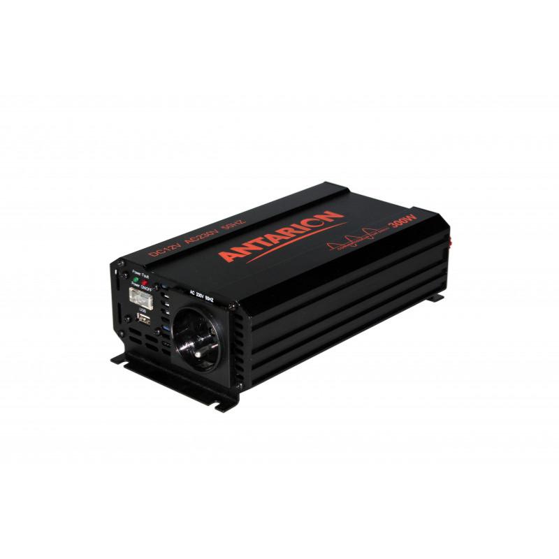 ANTARION Convertisseur de Tension Pur Sinus 300w 12v / 220v