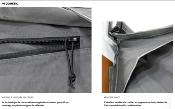 AUVENT GONFLABLE DOMETIC KAMPA Dometic Club AIR Tour 260 S - 260x275cm - hauteur 235 à 265cm 