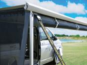 HAPPY SUN FRONT 280 DWT - PROTECTION SOLAIRE AVANT, 280 cm, noir