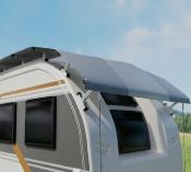 PROTECTION TOIT CARAVANE Nellen MTH TYPE 1 RENFORT NEIGE -Taille 2 (451-500 cm)