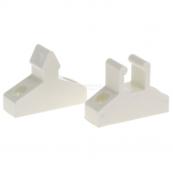 BLOC PORTE EXTERIEUR BLANC entraxe 32mm