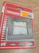 SPOT CARRE ULTRAPLAT EN SAILLIE ARGENTE 9 LEDS - 70x70mm