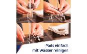 PADS MAGNETIQUES 5cm SILWY - 4 PIECES NOIR