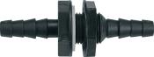 RACCORD EAU DROIT PASSE CLOISON 10/12mm