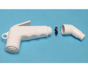 POMMEAU DE DOUCHETTE BLANC 1ER PRIX 1/2 pouce