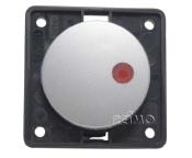 INTERRUPTEUR A BASCULE INTERRUPTEUR AVEC VOYANT LUMINEUX - BERKER INTEGRO - CHROME MAT