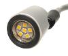 LAMPE DE LECTURE 12V/1W ARGENTE MAT 330MM