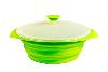 COCOTTE SILICONE RETRACTABLE VERTE CAO 1.6 LITRES