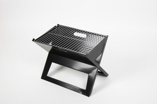 BARBECUE PLIANT CAMP4 44x28.5x36cm noir mat 