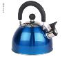 BOUILLOIRE INOX BLEUE COSIMA 1.8 L AVEC SIFFLET