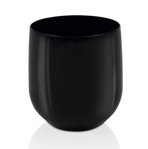 2 VERRES A EAU NOIR OPAQUE  - 320 ML- NOUVEAU DESIGN 