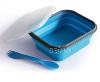 BOITE REPAS PLIABLE EN SILICONE AVEC COUVERTS CAMP 4 650ml