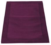 SET DE TABLE EN PVC COLORIS MYRTILLE - LOT DE 2 