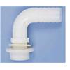 RACCORD VIS PASSE CLOISON COUDE 90 - 25 mm