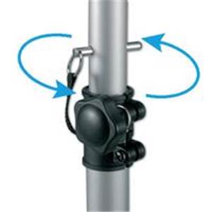 TREPIED ALUMINIUM POUR PARABOLE ALU-SAT-STATIV DELUXE MAXVIEW