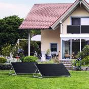 KIT COMPLET POWERSTREAM ECOFLOW + 2 x 440W solaire + supports