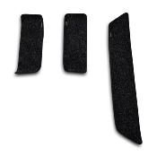TAPIS MARCHE PIED AVANT + LATERAL DROIT pour VW T5 / T6 - LOT DE 3 PIECES