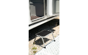 MARCHE PIED BERGER ACIER 43 x 36 x 25 cm