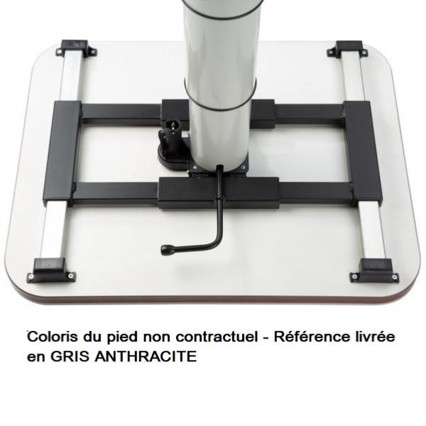 Ilse pied de table télescopique indépendant