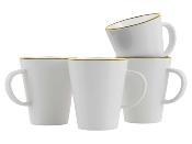 MUG GIMEX LINEA GOLD - 4 PIECES