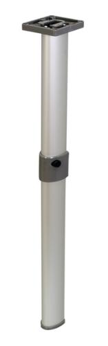 PIED DE TABLE PLIANT MILIEU 675/315mm ARGENT