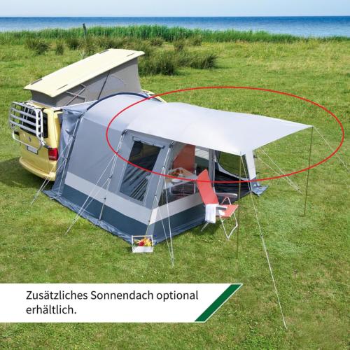 TOIT SOLAIRE DWT A CLIPSER SUR TOILE DE TENTE OU AUVENT 