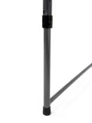 TABLE PLIANTE EASY WOOD 120x60cm BLACK - RÉGLABLE EN HAUTEUR 