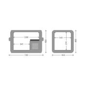 GLACIERE / CONGELATEUR A COMPRESSION DOMETIC CFX5 55IM