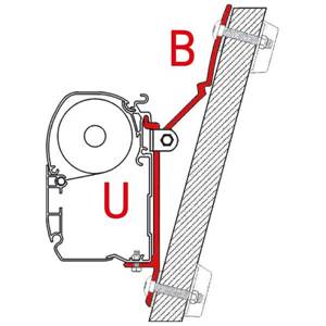 ADAPTATEUR U pour Fiamma F45S/F45TiL/ZIP