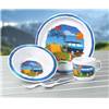 COFFRET ENFANT MELAMINE 5 PIECES - J'AIME LE CAMPING