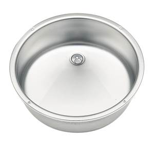 EVIER INOX ROND DOMETIC VA928 diam 400x130mm