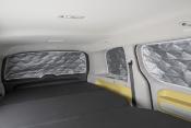 RIDEAUX THERMIQUES CARBEST 7 COUCHES POUR  VW T7 COURT >2021 - 8 PIECES