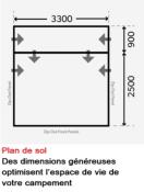 AUVENT INDEPENDANT GONFLABLE KAMPA DRIVEAWAY - Rally AIR Pro 330 DA 