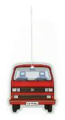 DESODORISANT INTERIEUR VW COLLECTION - VW T3 - Vanille/rouge 