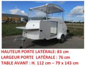 CARETTA SHOP  - MAGASIN/EXPO ROULANT - REMORQUE MAGASIN