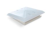 DÔME DE RECHANGE BLANC DÉPOLI POUR LANTERNEAU MPK 40 X40 (POIGNEE BEIGE)