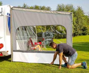 FIAMMA Side W Caravanstore XL - HABILLAGE DES COTES SANS BAVETTE - Haut 240-260cm Prof. 240cm