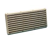 GRILLE DE VENTILATION RECTANGLE 365X170mm CREME