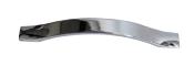 POIGNEE DE MEUBLE COURBEE PLASTIQUE CHROME BRILLANT