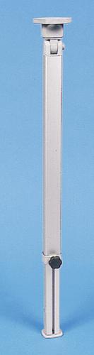 PIED DE TABLE ARTICULATION HAUTE - REGLABLE EN HAUTEUR 555-765 mm ARGENTE 